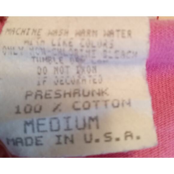 VTG 90s Mickey, Inc Minnie Puff Print Tee Walt Disney Co Single Stitch USA SZ M - Picture 7 of 11